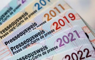 Presseausweis und Akkreditierung